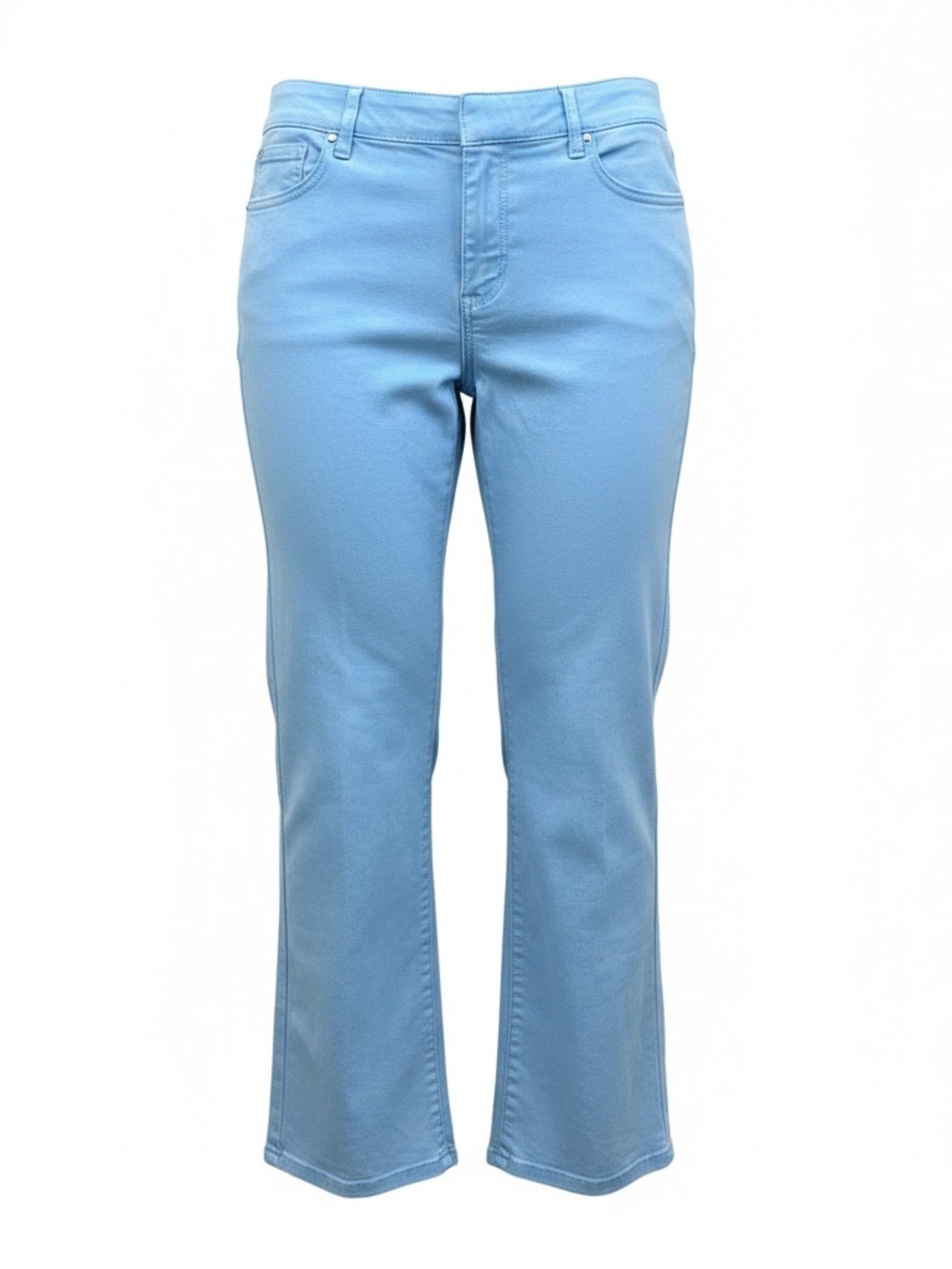 Tribal Bluestar Blue Wide Leg Crop Pants Size 12 - NWT